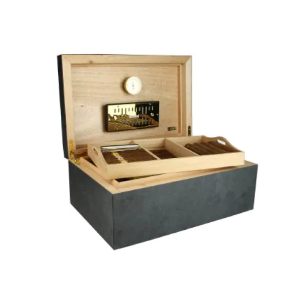 Adorini Black Slate Grande Deluxe Humidor 150s