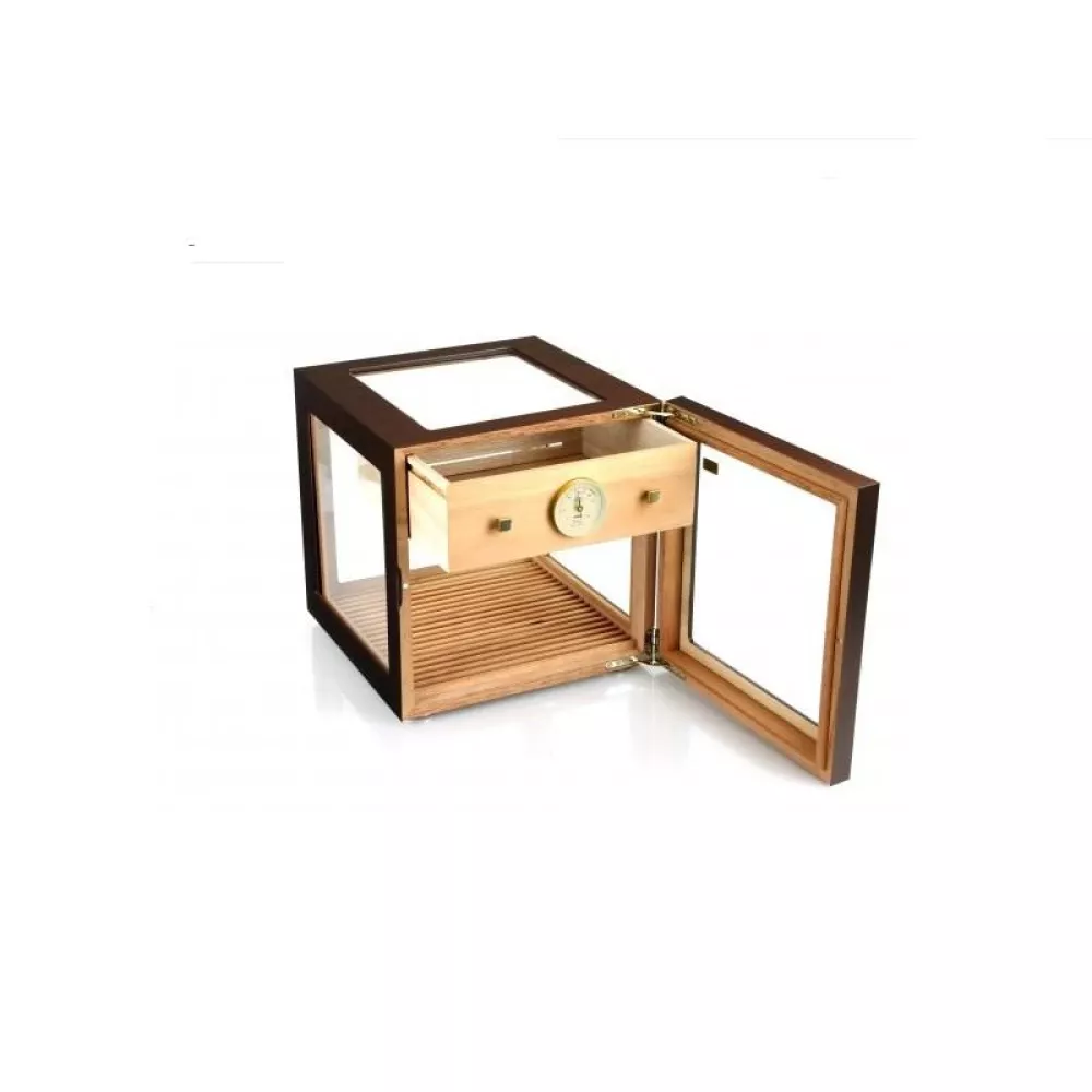 Adorini Cube Deluxe Humidor – Ceviz 100s