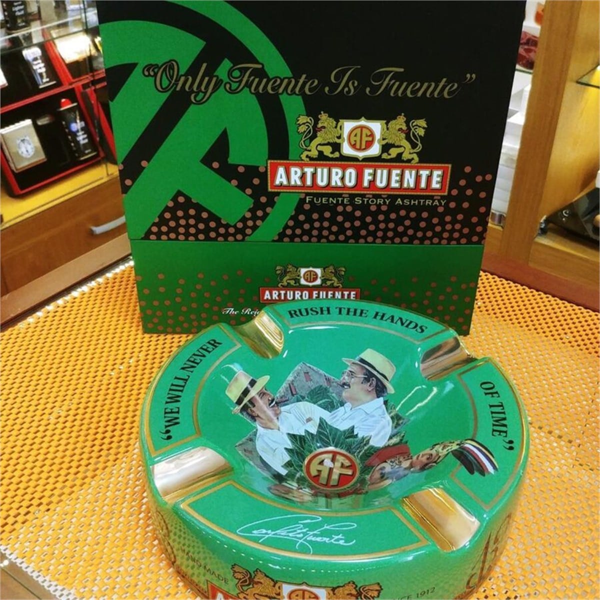 Arturo Fuente Journey Seramik Puro Küllüğü Hand Made Yeşil 4lü