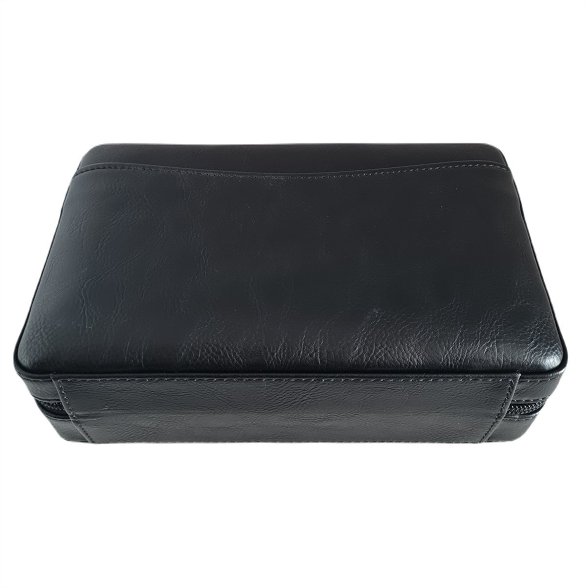 Cohiba Deri Seyahat Puro Taşıma Kutusu Çakmak Kesici Set Siyah