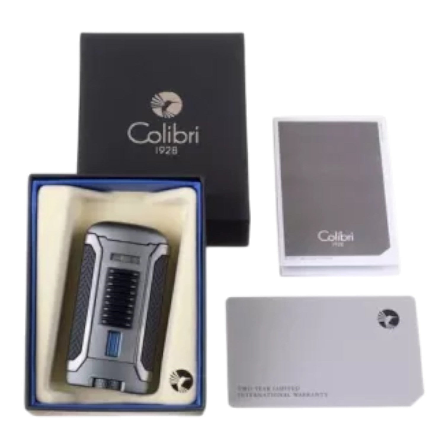 Colibri Apex Matte Dark Grey Tek Torch Puro Çakmağı