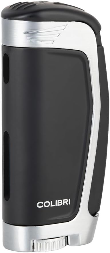 Colibri Enterprise E3 Siyah/Silver Üç Torch Puro Çakmağı