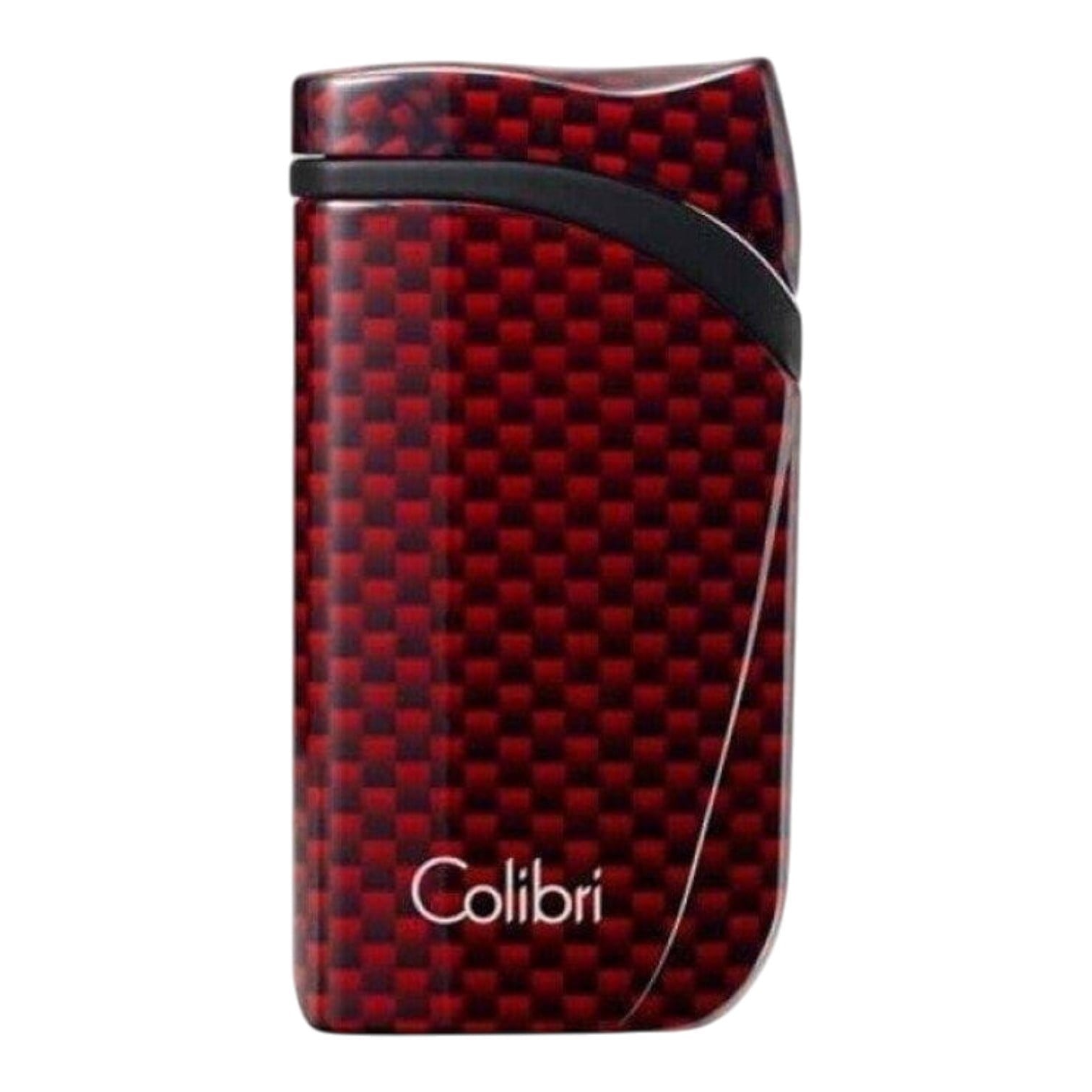 Colibri Falcon Carbon Fiber Claret Red Üç Torch Puro Çakmağı