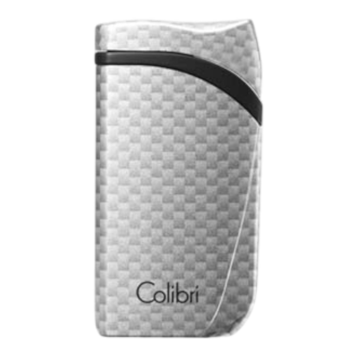 Colibri Falcon Carbon Fiber Silver Üç Torch Puro Çakmağı