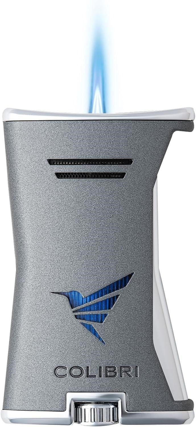 Colibri Slim Charcoal (Antrasit) Tek Alevli Puro Çakmağı