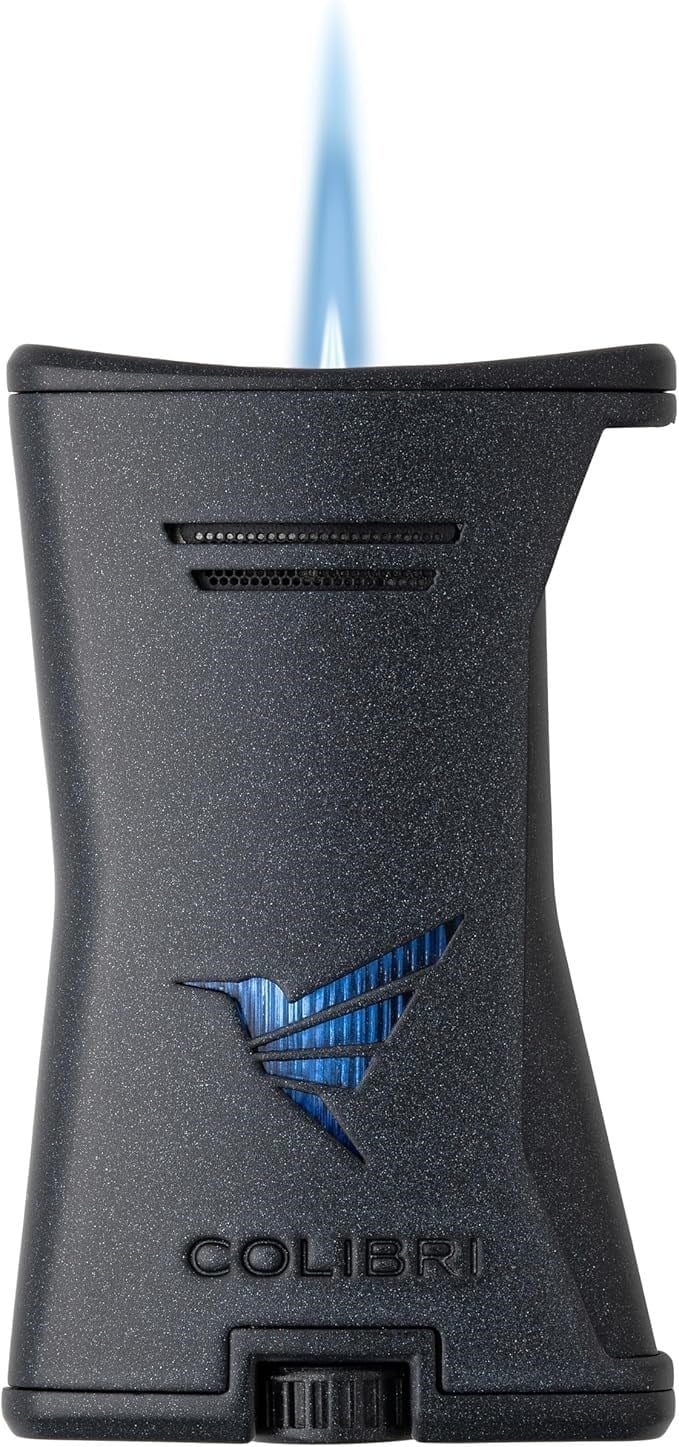 Colibri Slim Siyah Tek Alevli Puro Çakmağı