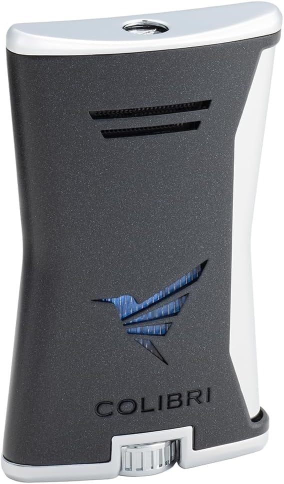 Colibri Slim Siyah/Krom Tek Alevli Puro Çakmağı