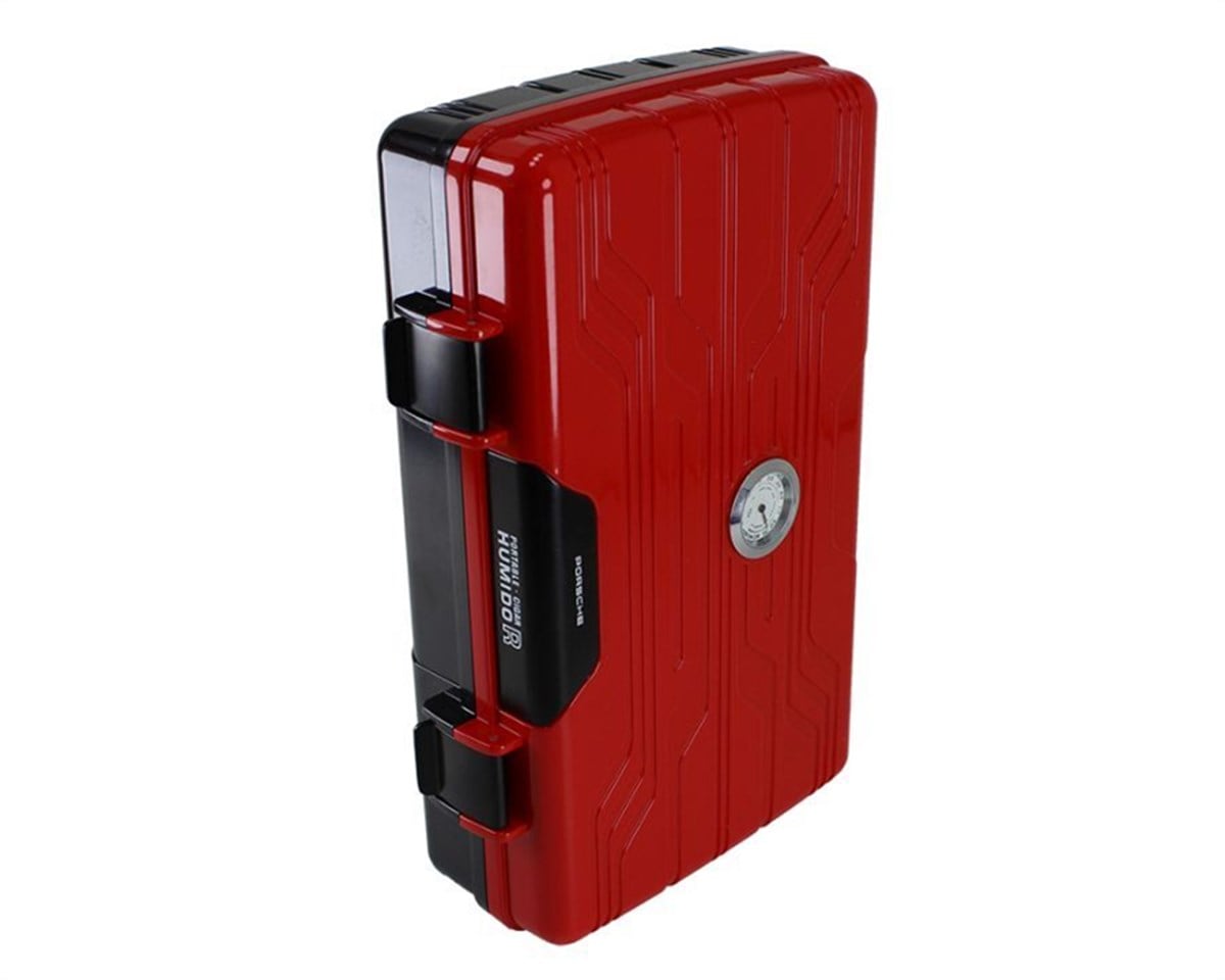 Jifeng Seyahat Tipi Puro Kutusu Humidor Kırmızı (10Cigar)