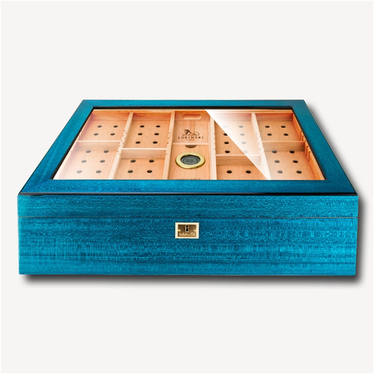 Lubinski Limited Edt. İspanyol Sedir Mavi Humidor
