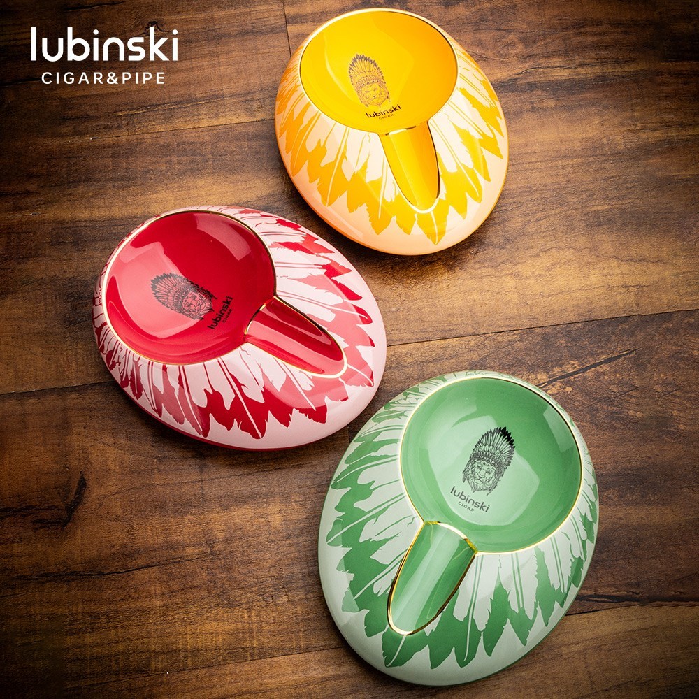 Lubinski New Design Oval Tekli Seramik Puro Küllüğü Sarı