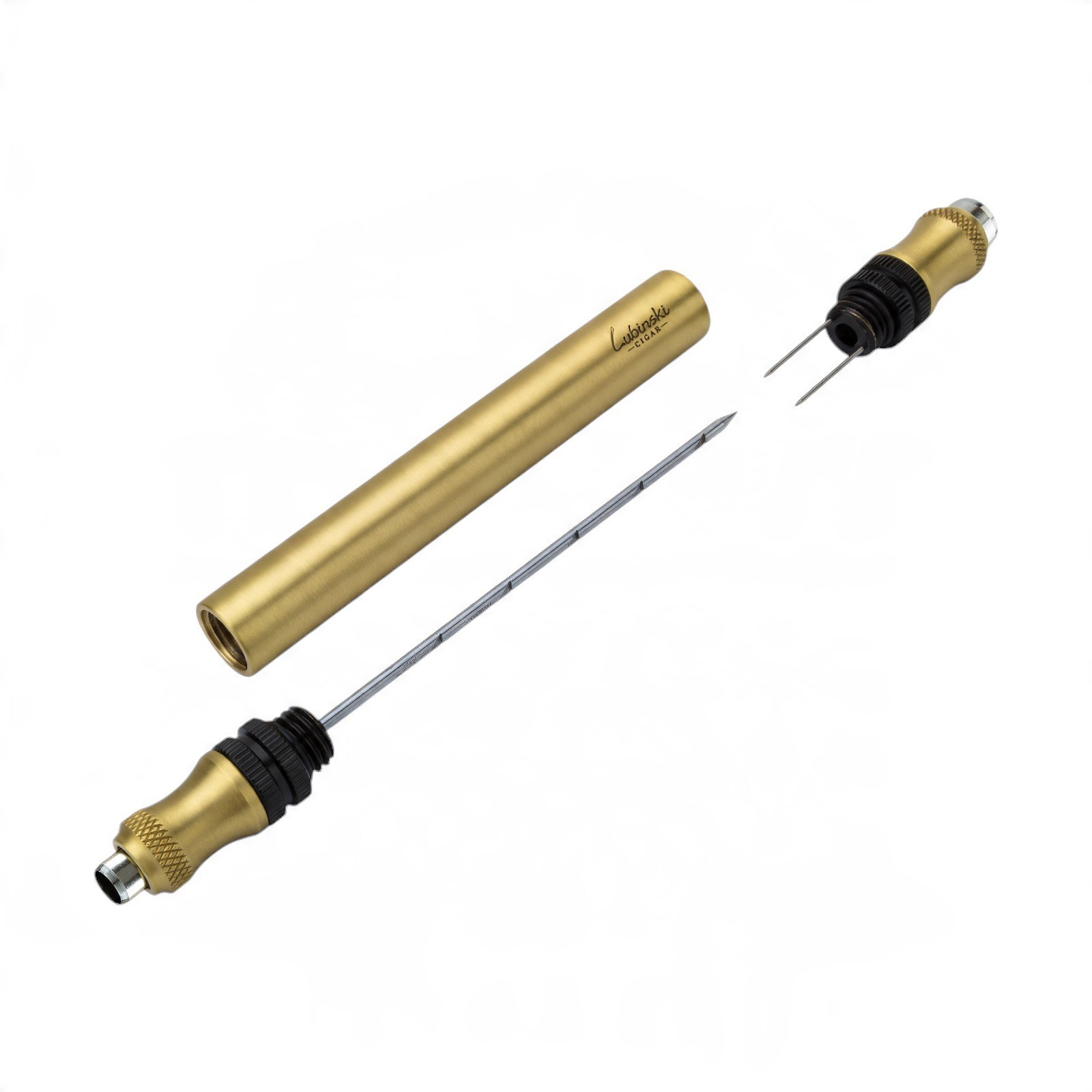Lubinski Special Edt. İkili Puro İğnesi ve 2 Delici Gold YJA30015