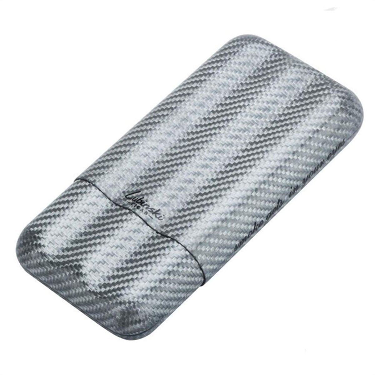 Lubinski Yeni CarbonFiber Puro Kılıfı Silver 3lü (60Ring)