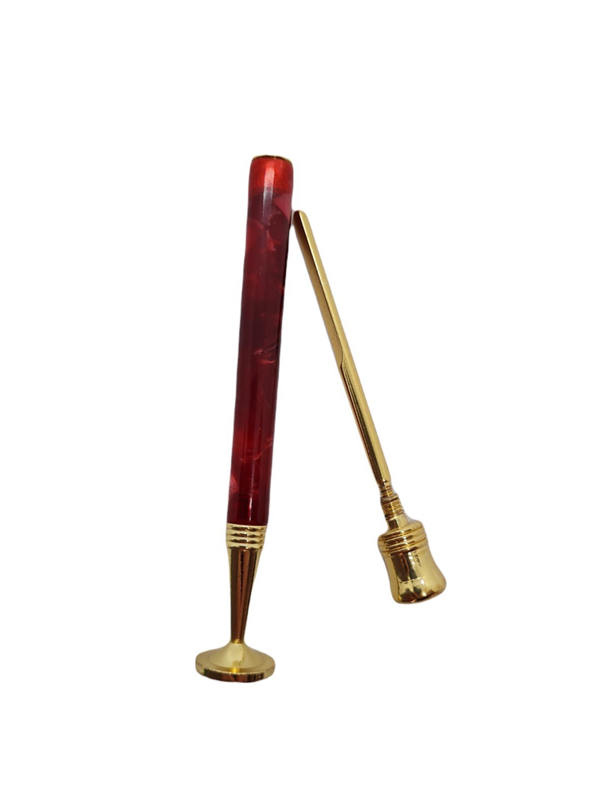 Pipo Tamper Slim (Sıkıştırıcı ve Temizleyici) Kırmızı/Gold