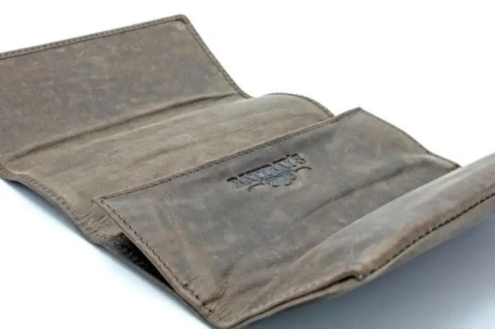 Rattray's Peat Tobacco Pouch 1 Kahve Deri Pipo Tütün Kesesi