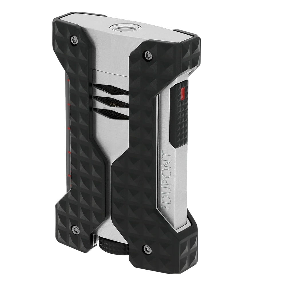 S.T. Dupont Defi Windproof Jet Black/Chrome Çakmak 21324