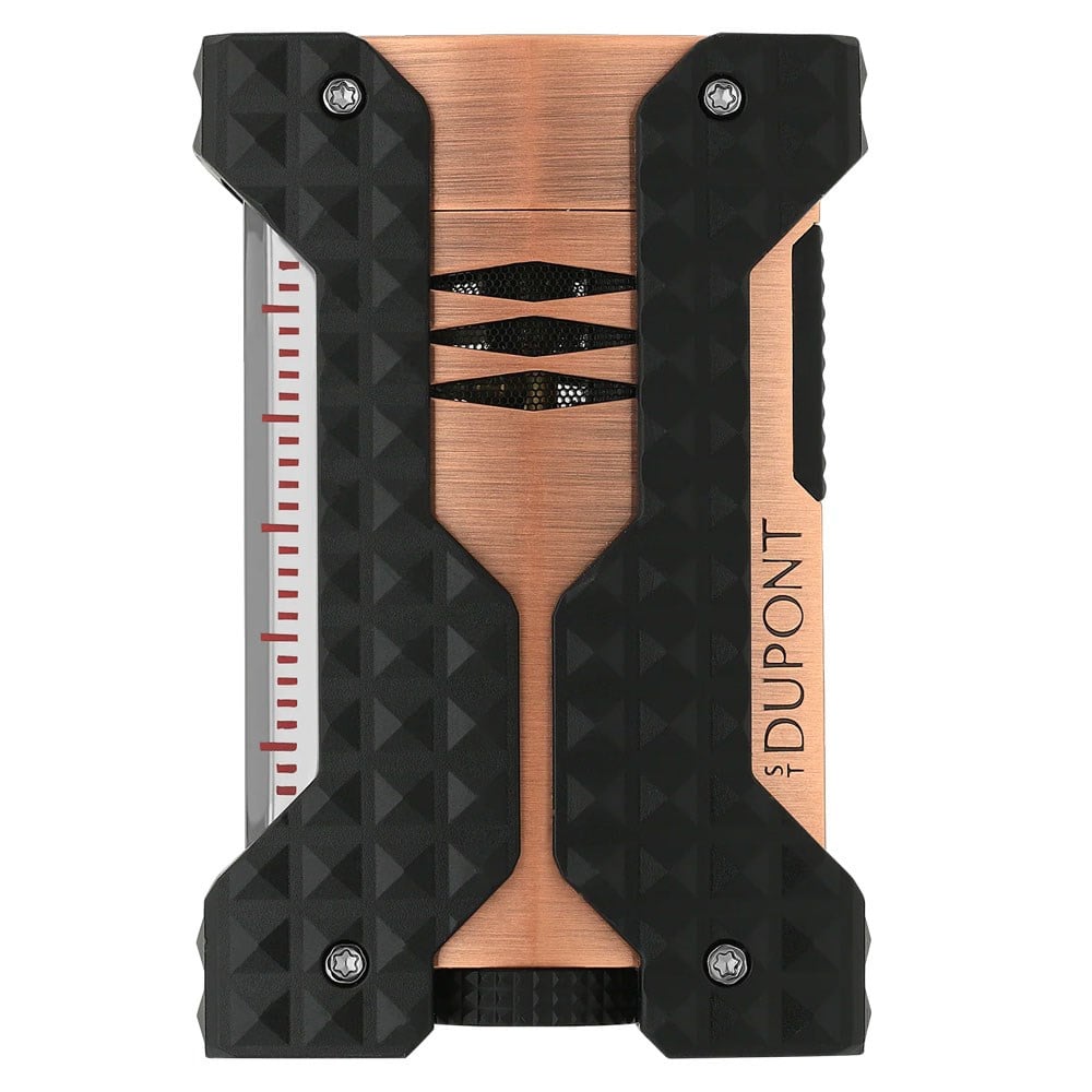 S.T. Dupont Defi Windproof Jet Black/Coppery Çakmak 21325