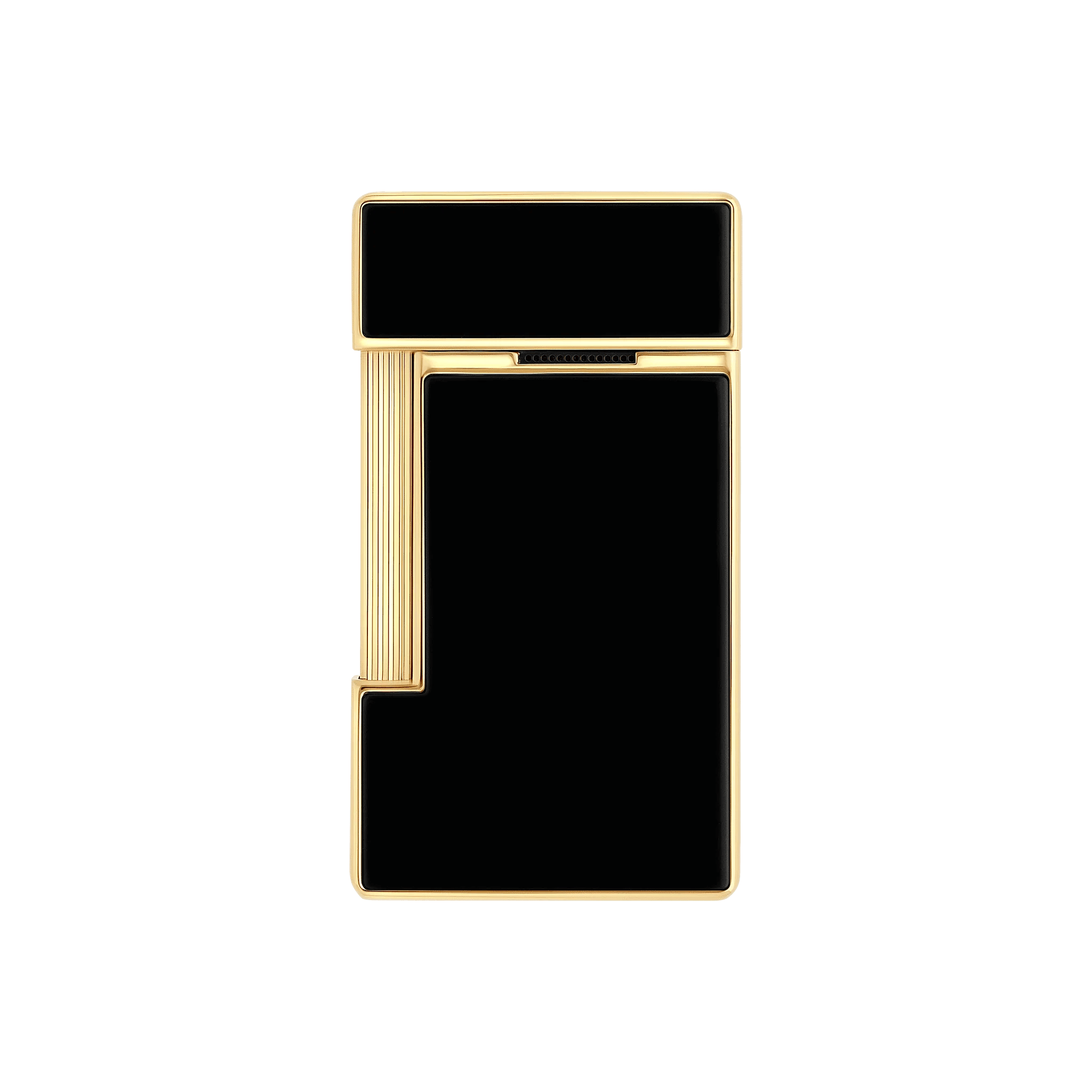 S.T. Dupont Lacquered Slimmy Black Çakmak 28222