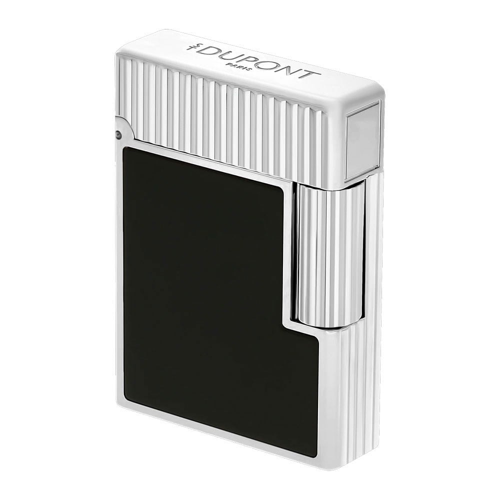 S.T. Dupont Ligne 1 Çakmak Black Silver 14121