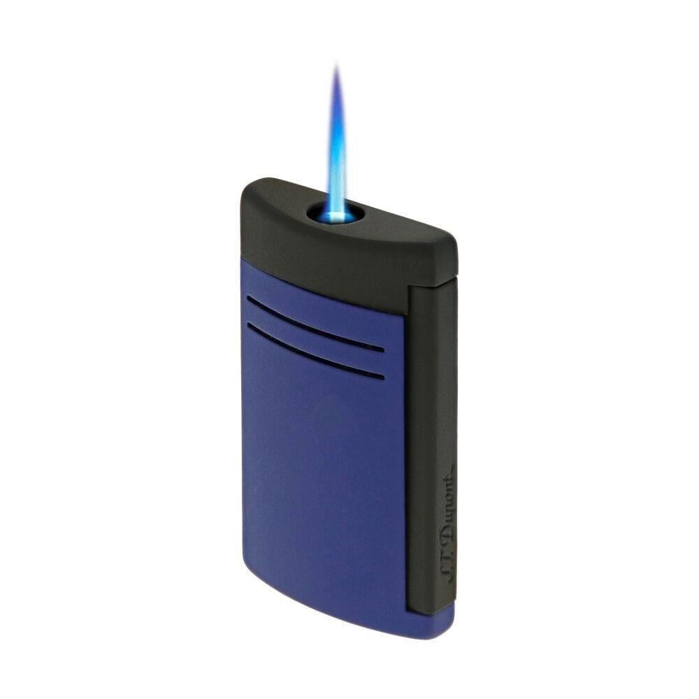 S.T. Dupont Maxijet Çakmak Matt Black And Ocean Blue 20161