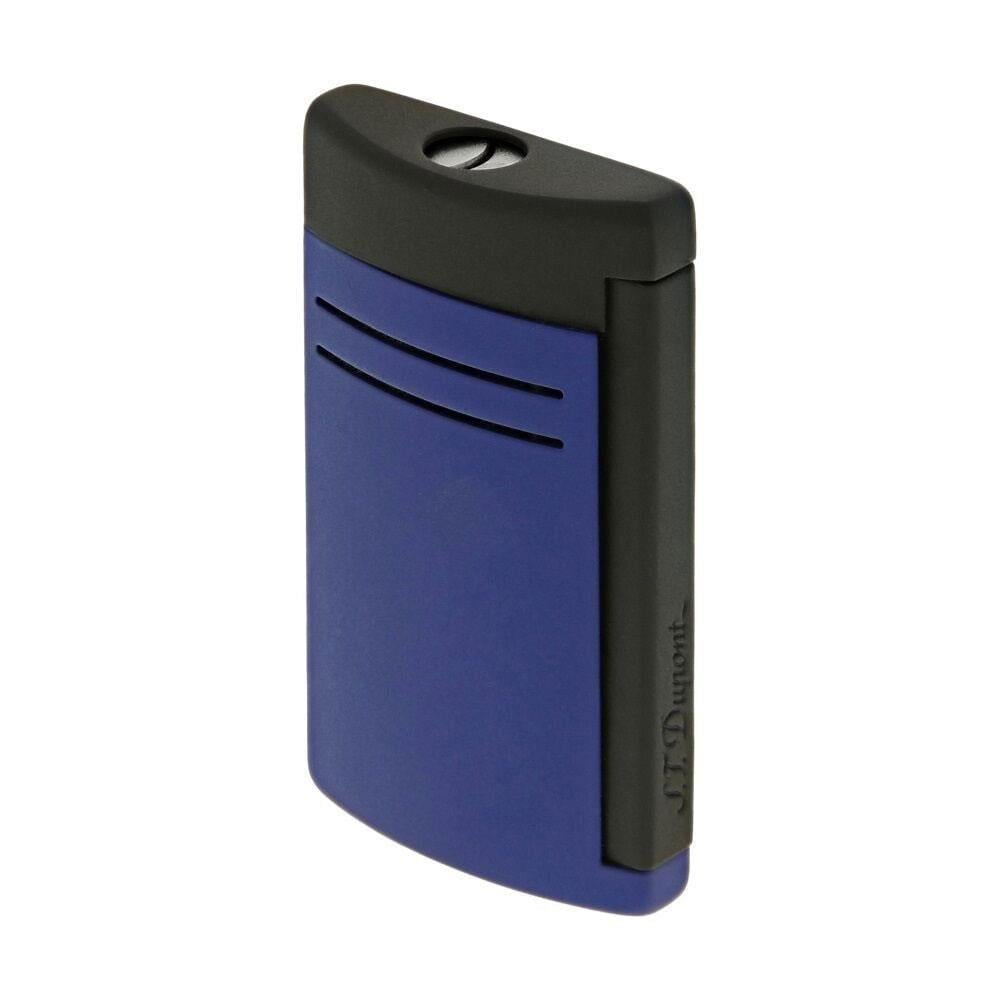 S.T. Dupont Maxijet Çakmak Matt Black And Ocean Blue 20161