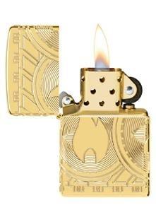 Zippo Currency High Polish Gold Plate Çakmak
