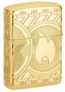 Zippo Currency High Polish Gold Plate Çakmak