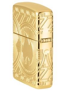 Zippo Currency High Polish Gold Plate Çakmak