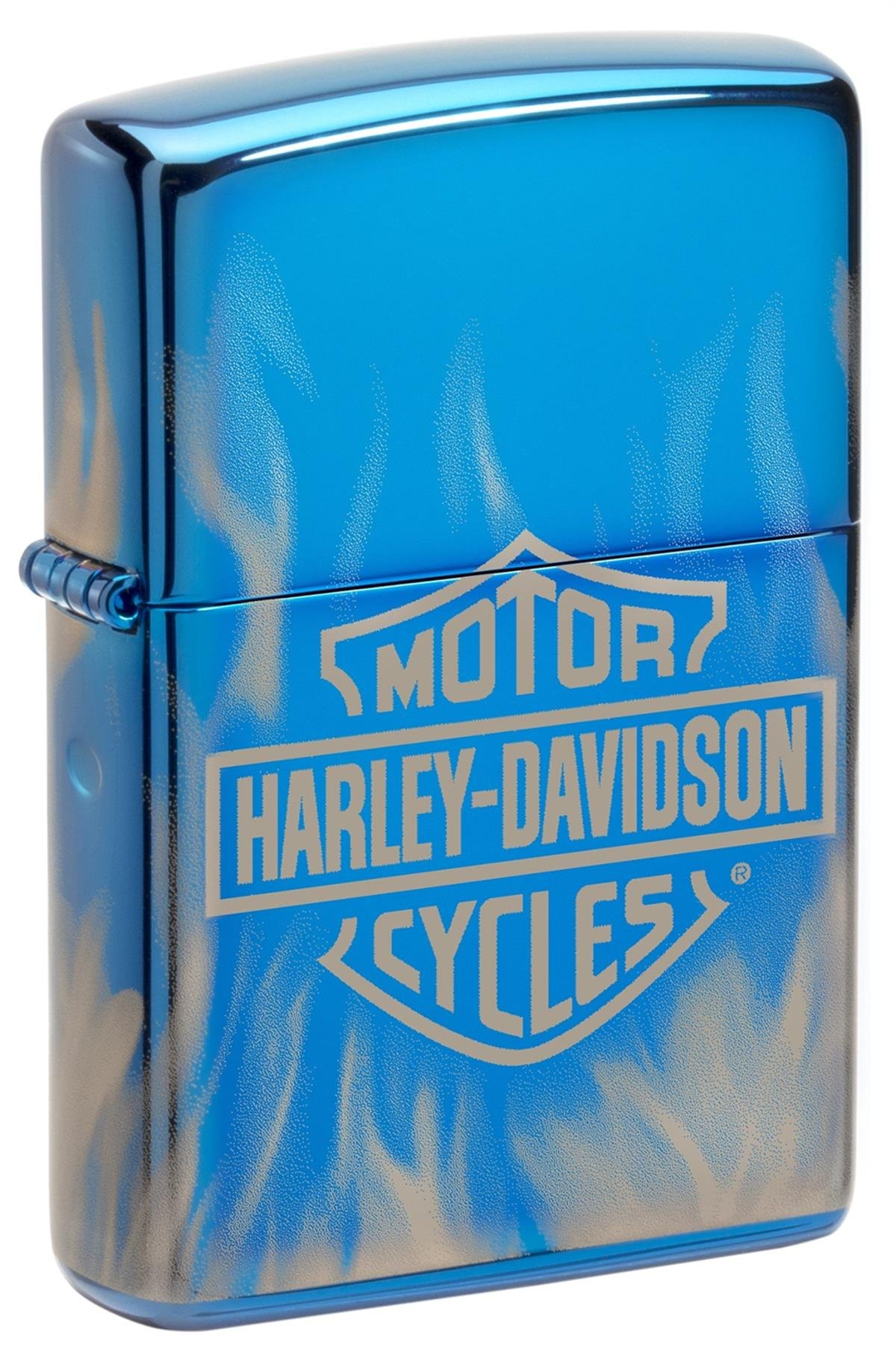 Zippo Harley Davidson Sapphire Blue Çakmak