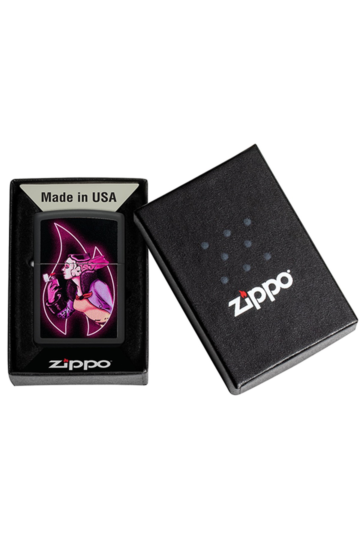 Zippo Windy Glow Design Çakmak