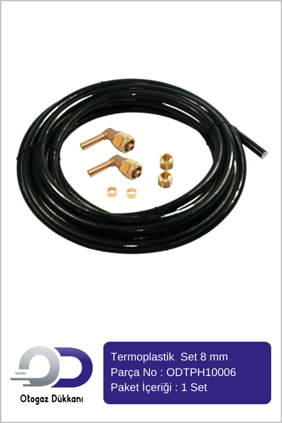 Termoplastik Hortum Seti 8 mm