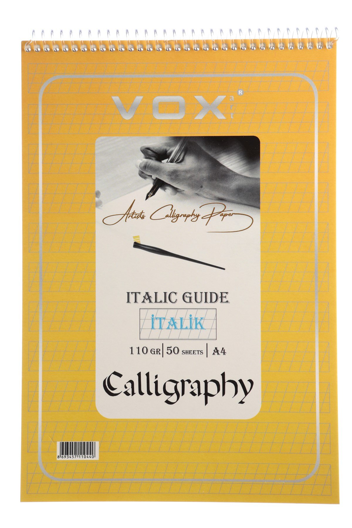 110 gr Callıgraphy Defteri İtalik - A4 -.50 Yaprak