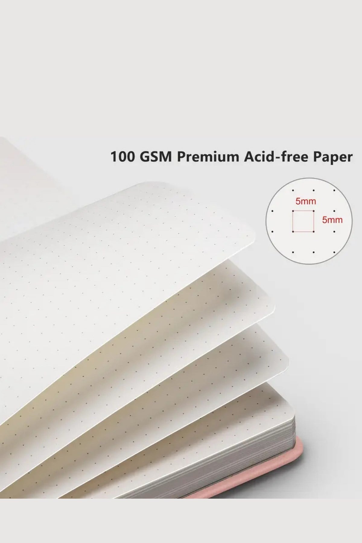 2'li Dolma Kalem Uyumlu, Numaralı Not Defteri 14*21cm, 110gr Noktalı 220 sayfa Defter
