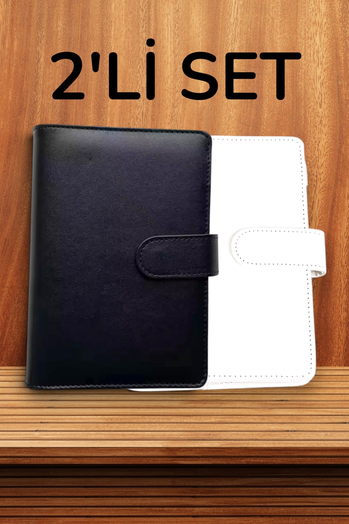 2'li Organizer (Ajanda) Not Defteri, 13*19 cm, 80 Yaprak (90gr)