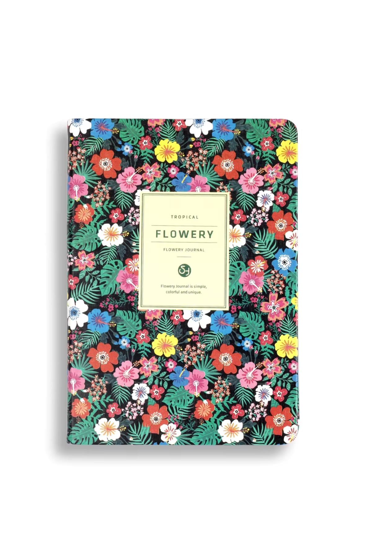 2'li Set Haftalık Planlayıcı Journal Not Defteri, 13*19cm 192 Sayfa-80gr Sert Kapak