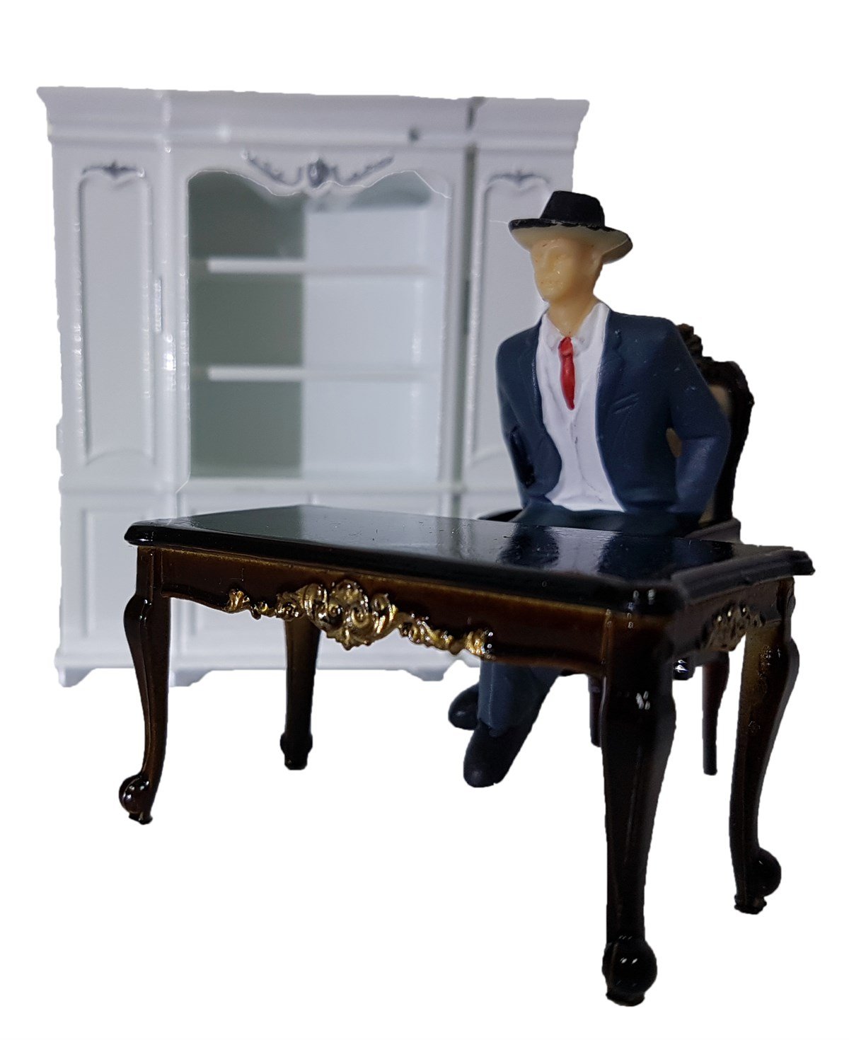 4'lü Maket Büro Seti Vip 1:25 Ölçek (VIM-05)
