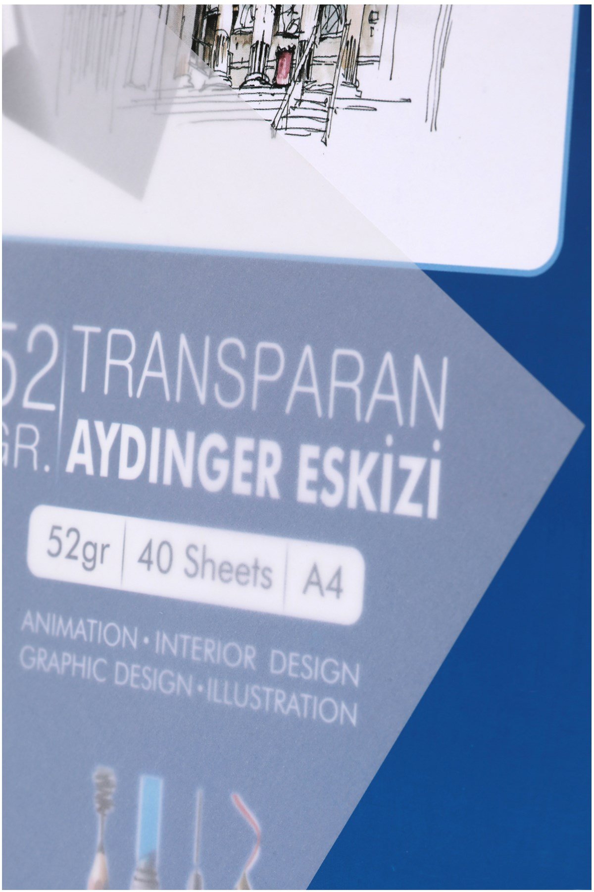 52 gr Aydınger Eskiz Defteri - A3 - 40 Yaprak