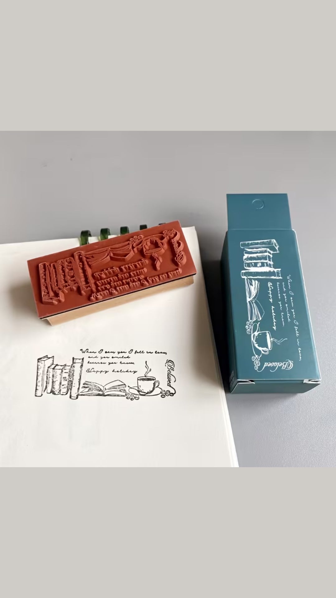 Ahşap Damga ve Istampa 6.5 cm* 2cm