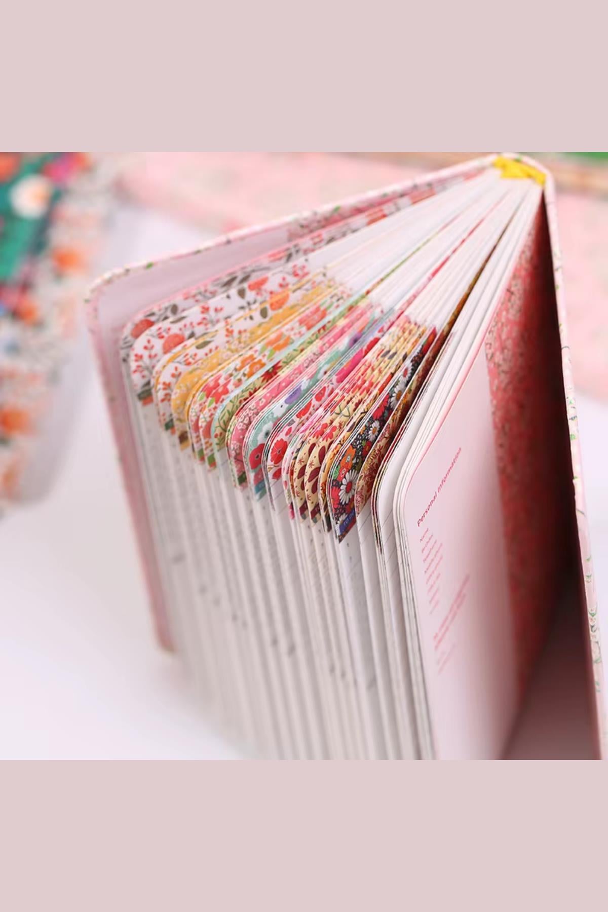 Haftalık Planlayıcı Journal Not Defteri, 13*19cm 192 Sayfa-80gr Sert Kapak