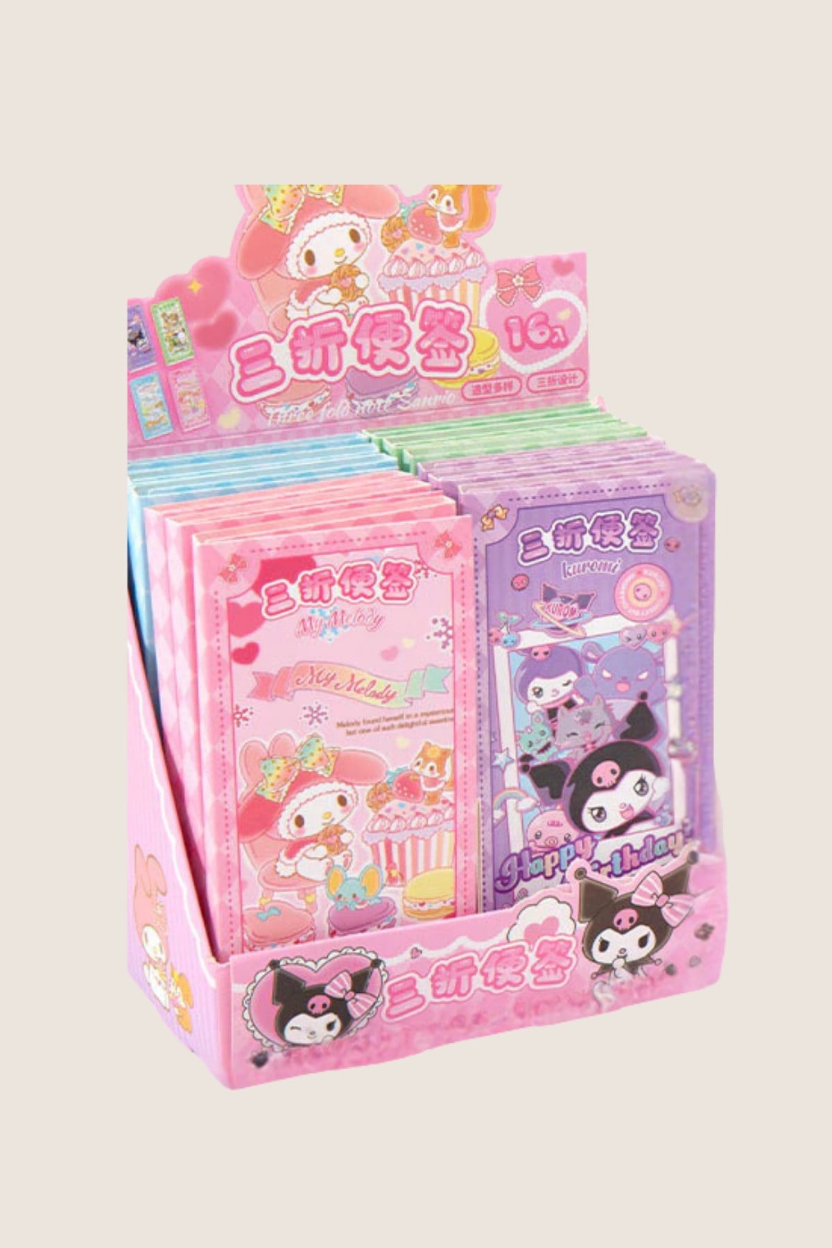 Kawaii Sanrio Figürlü Post-it & Bloknot 16*22 cm