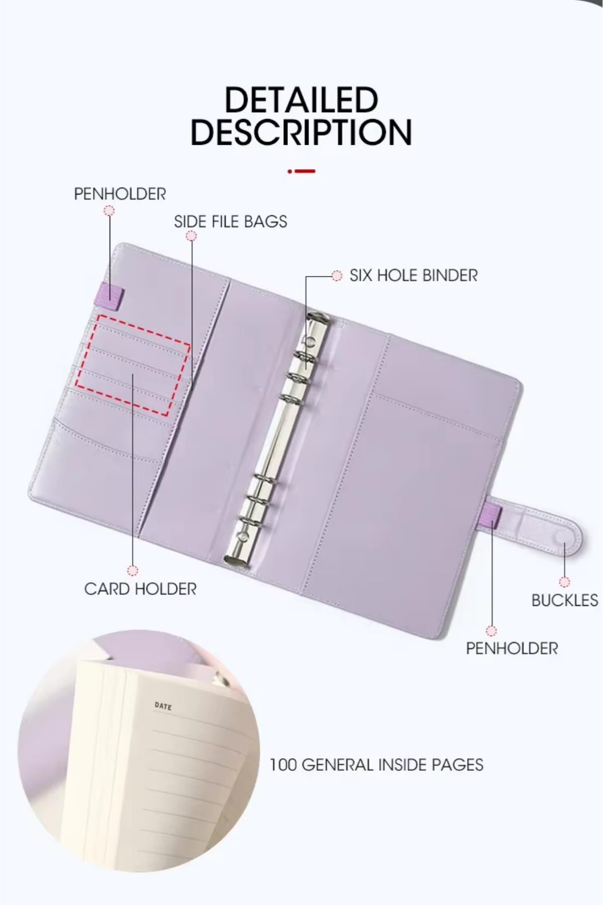 Organizer (Ajanda) Not Defteri, 13*19 cm, 80 Yaprak (90gr)