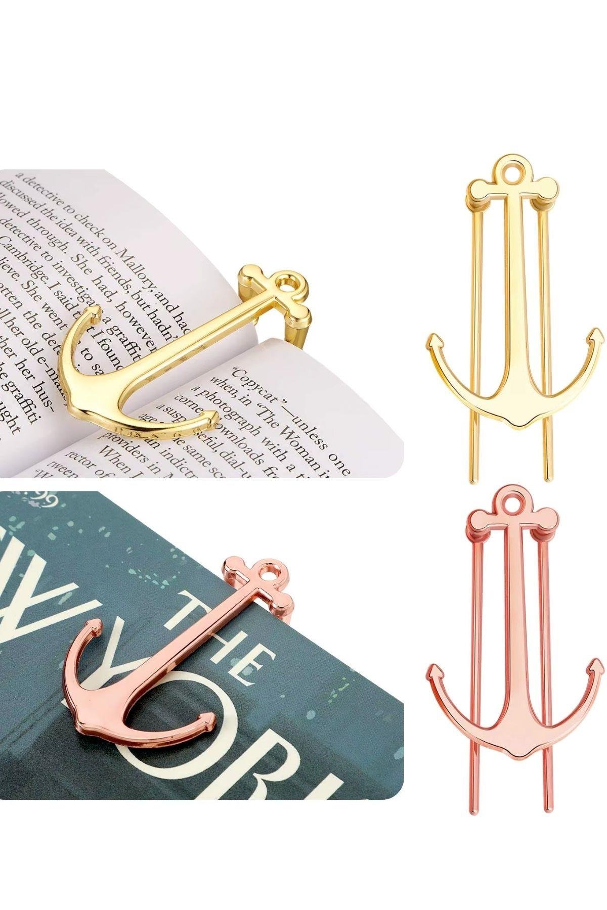 Sayfa Tutucu & Kitap Ayracı (Gold)