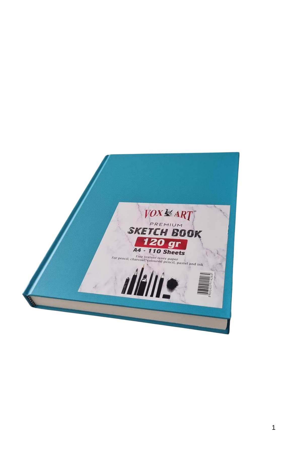 Sert Kapak Eskiz Çizim Defteri- A4 120gr. 110 yaprak