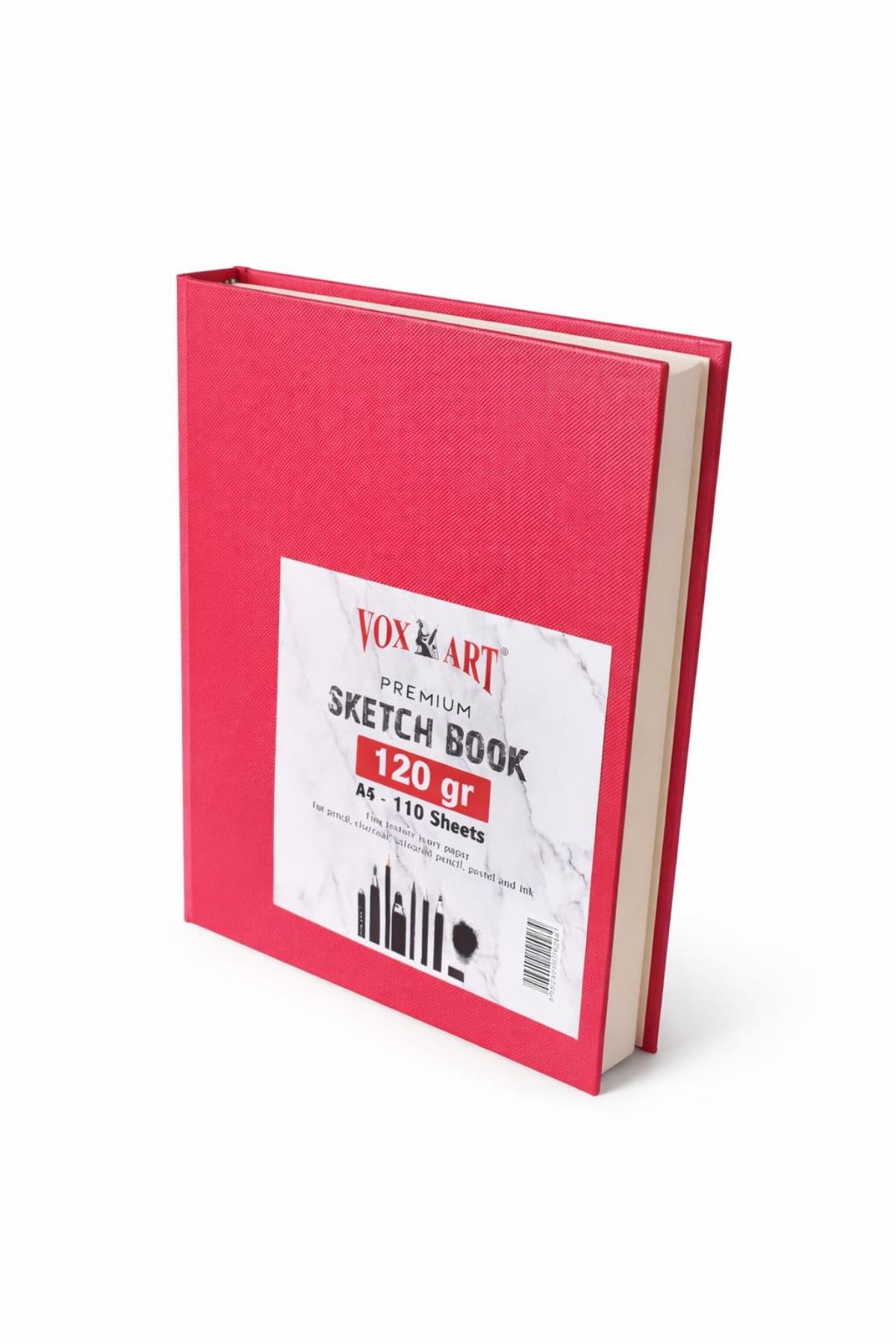 Sert Kapak Eskiz Çizim Defteri- A5 120gr. 110 yaprak