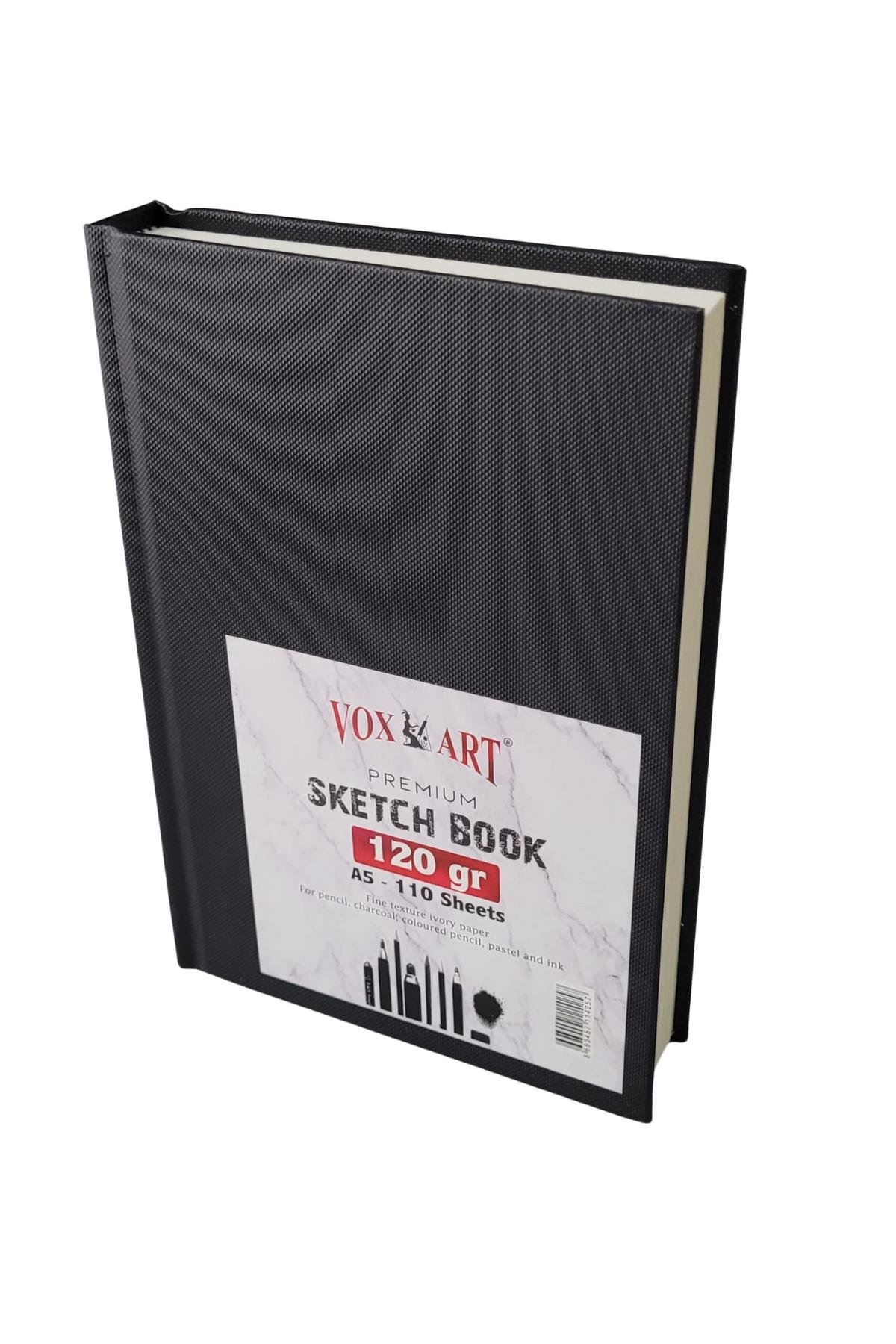 Sert Kapak Eskiz Çizim Defteri- A5 120gr. 110 yaprak
