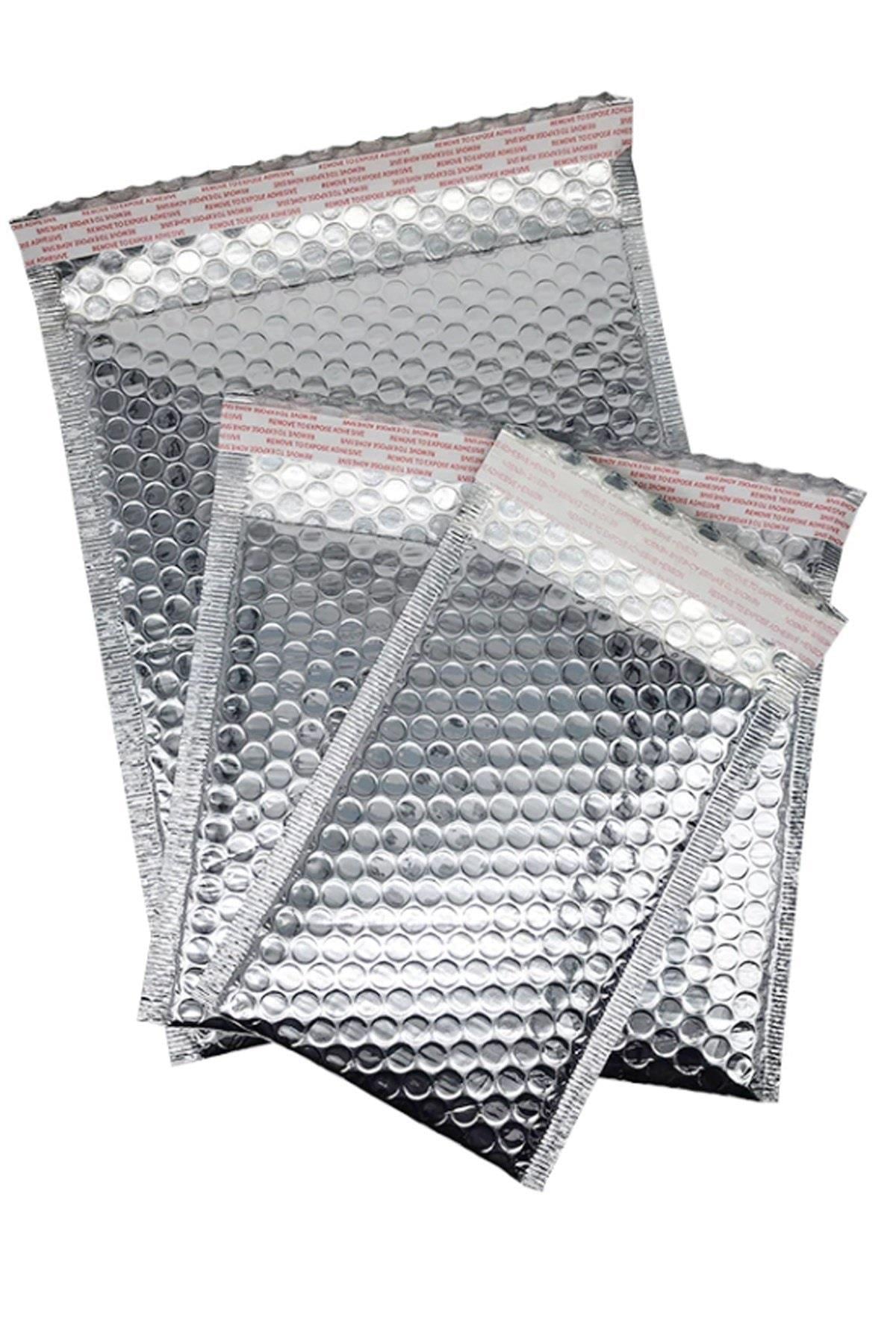 VIP Hava Kabarcıklı Kargo Zarfı -5'li- İç Ölçü:13x25cm Gri