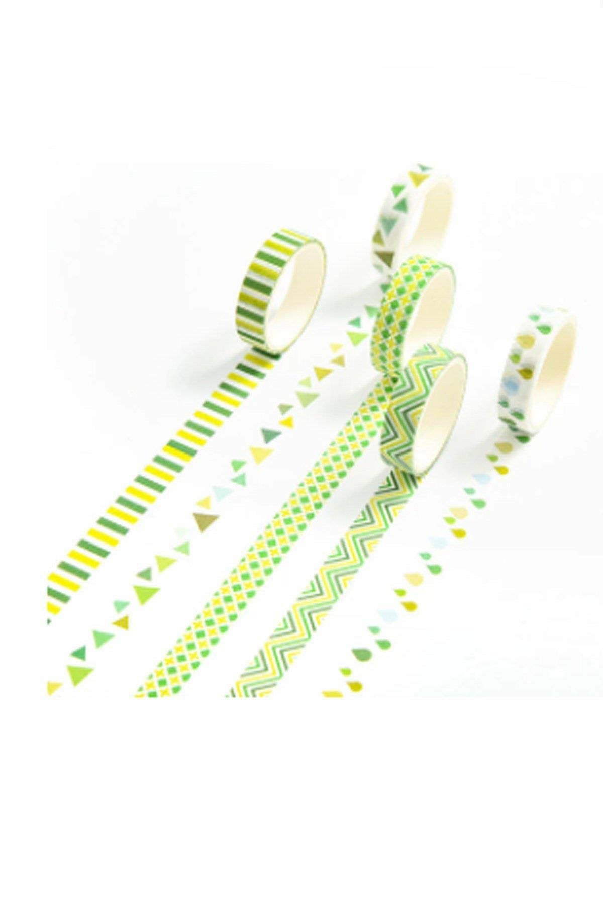 Washi Dekor Bant Seti 5'li 1 cm x 2 mt -M1-467