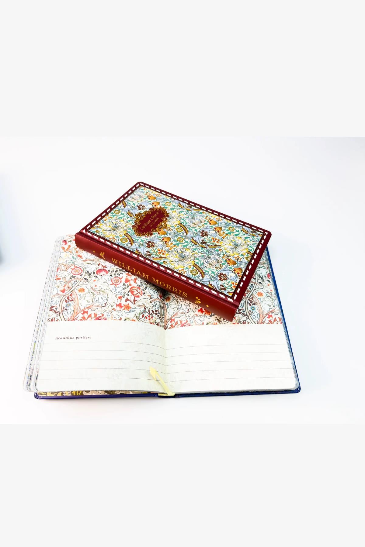 William Morris Journal Not Defteri, 14*21cm 256 Sayfa, 100gr Desenli Kağıtlar