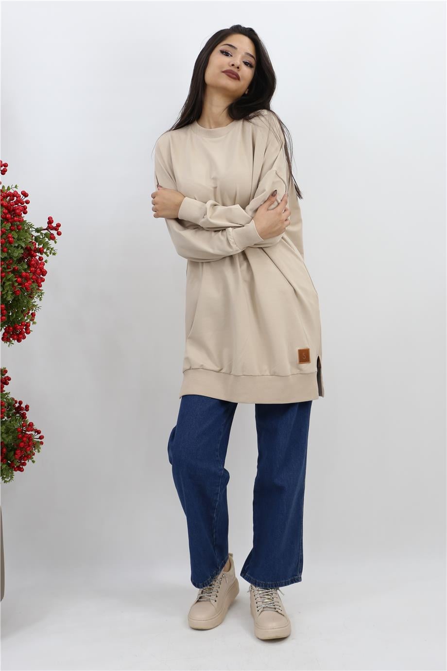 Basic Tunik - Bej