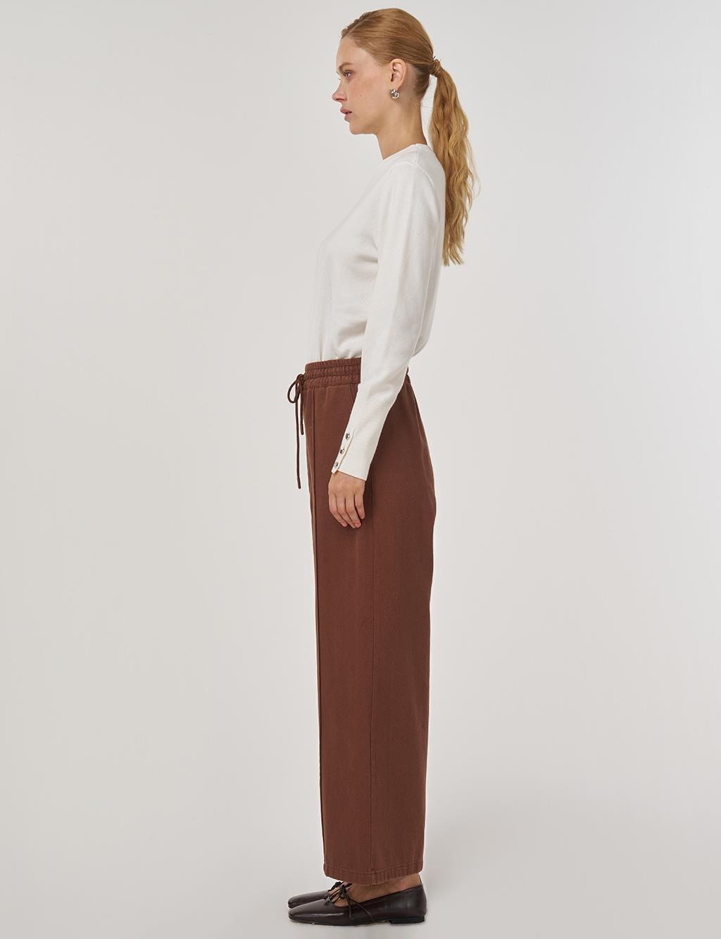 Kayra Marine Fit Pantolon KY-A25-79018 - Kahve