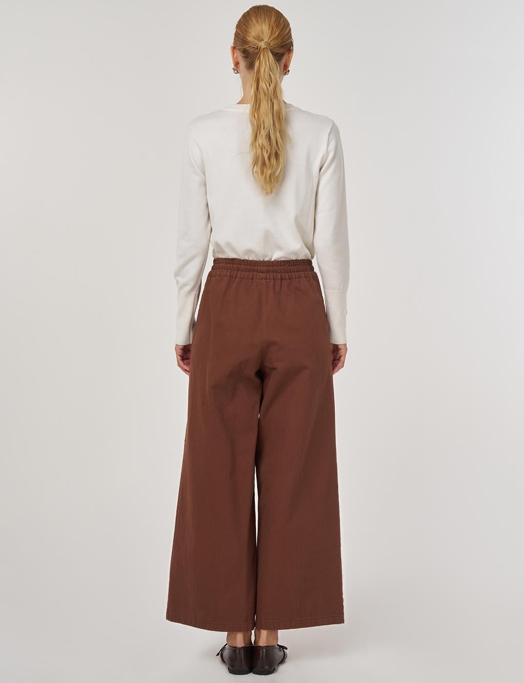 Kayra Marine Fit Pantolon KY-A25-79018 - Kahve